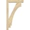 Ekena Millwork Imperial Block Rough Sawn Bracket w/ Offset Brace, Douglas Fir, 4"W x 16"D x 28"H BKT0402X16X28IMP05RDF - alternate 2